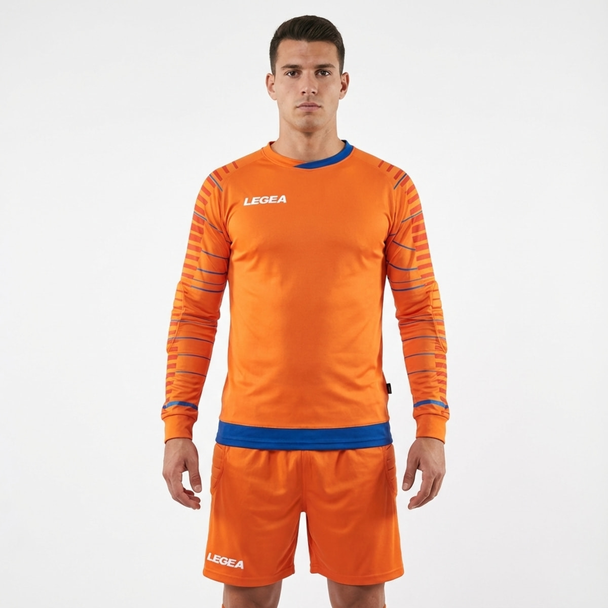 Completino da Portiere REIMS arancio azzurro junior