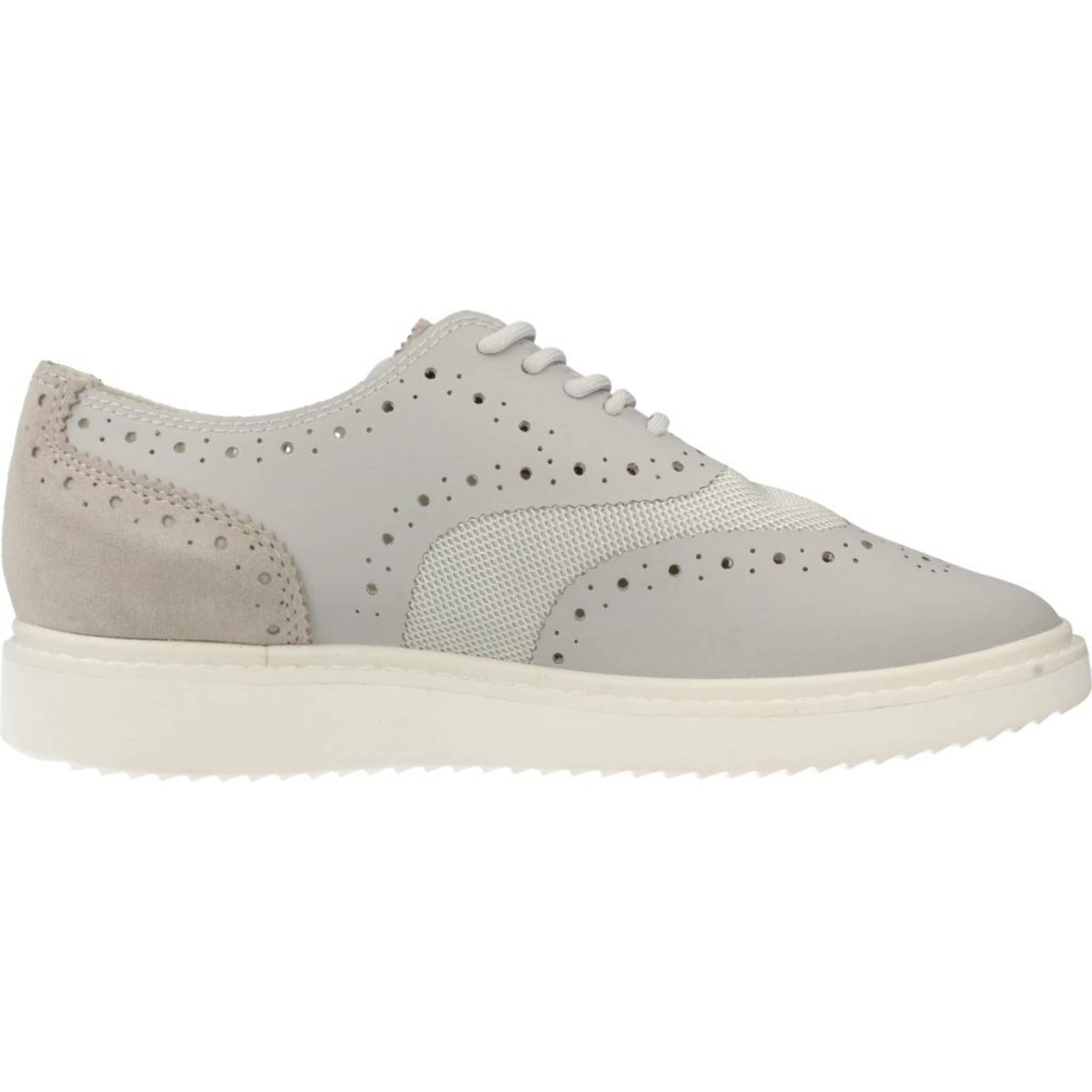 Zapatos Casual Mujer de la marca GEOX  modelo D THYMAR GRIS
