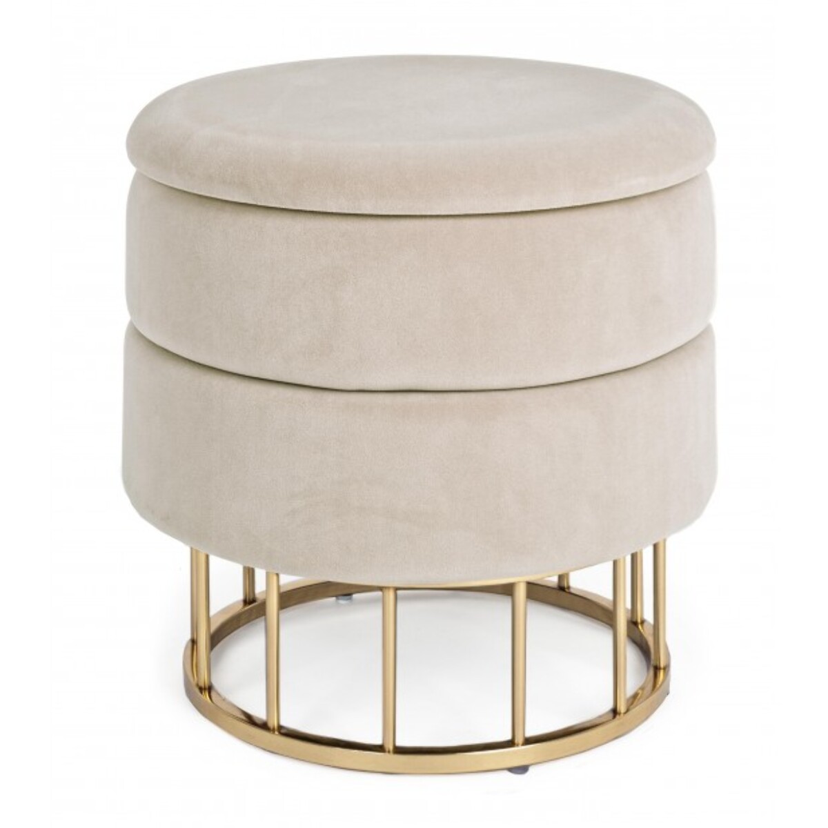 POUF CONTENITORE PAVLINA BEIGE