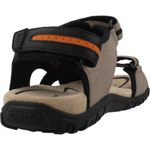 Sandalias Hombre de la marca GEOX  modelo UOMO SANDAL STRADA MARRON