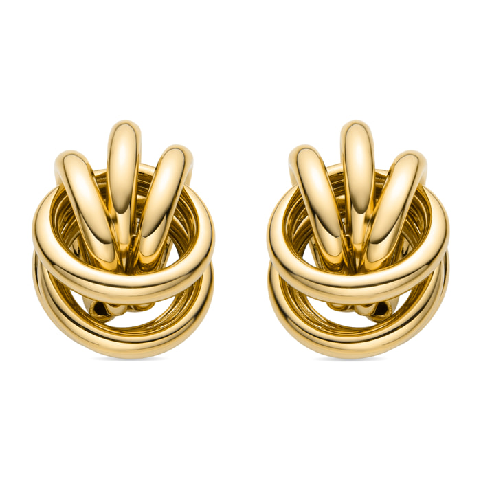 Pendientes Lux by Lux acabados oro 18k
