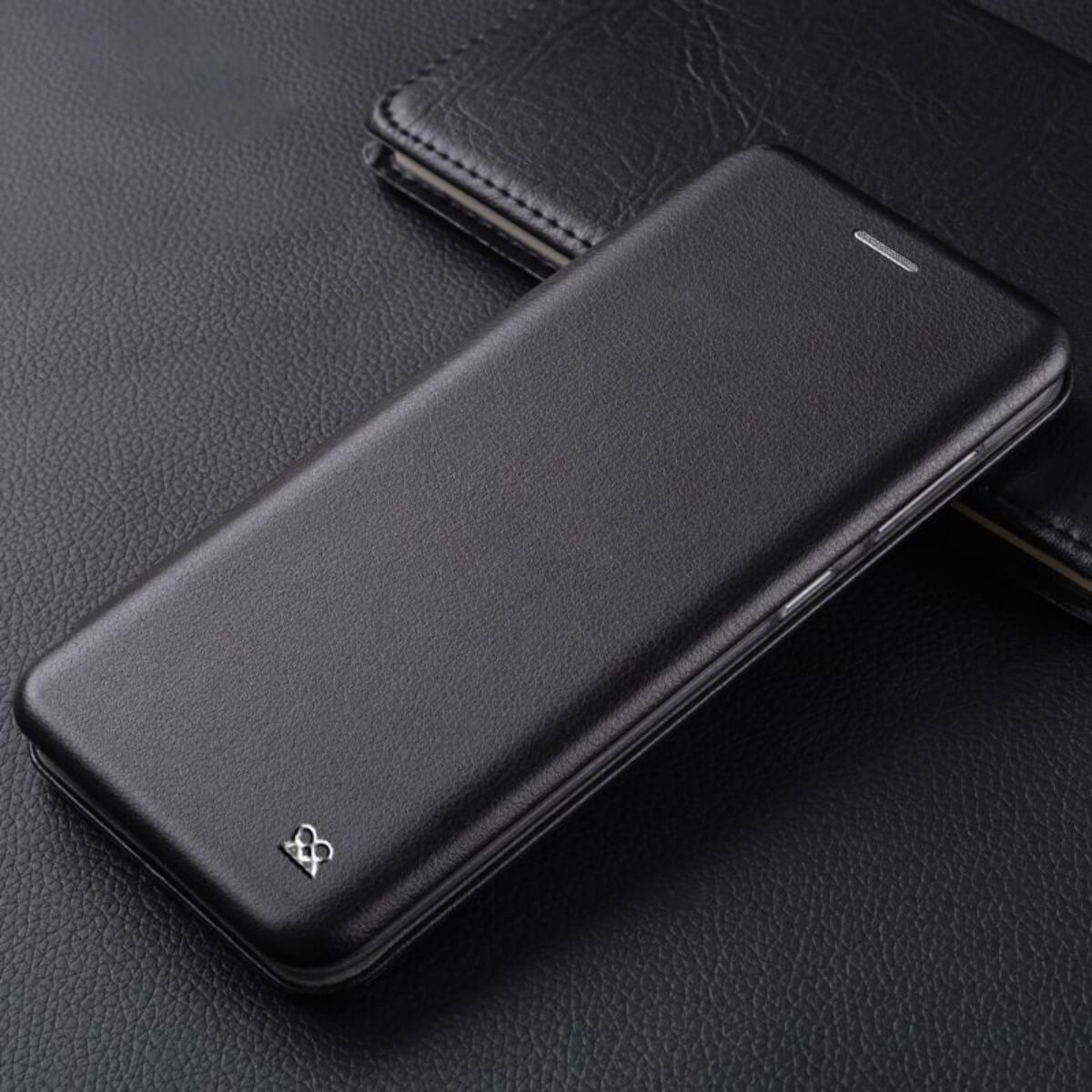 Etui IBROZ Huawei P40 Lite Cuir noir