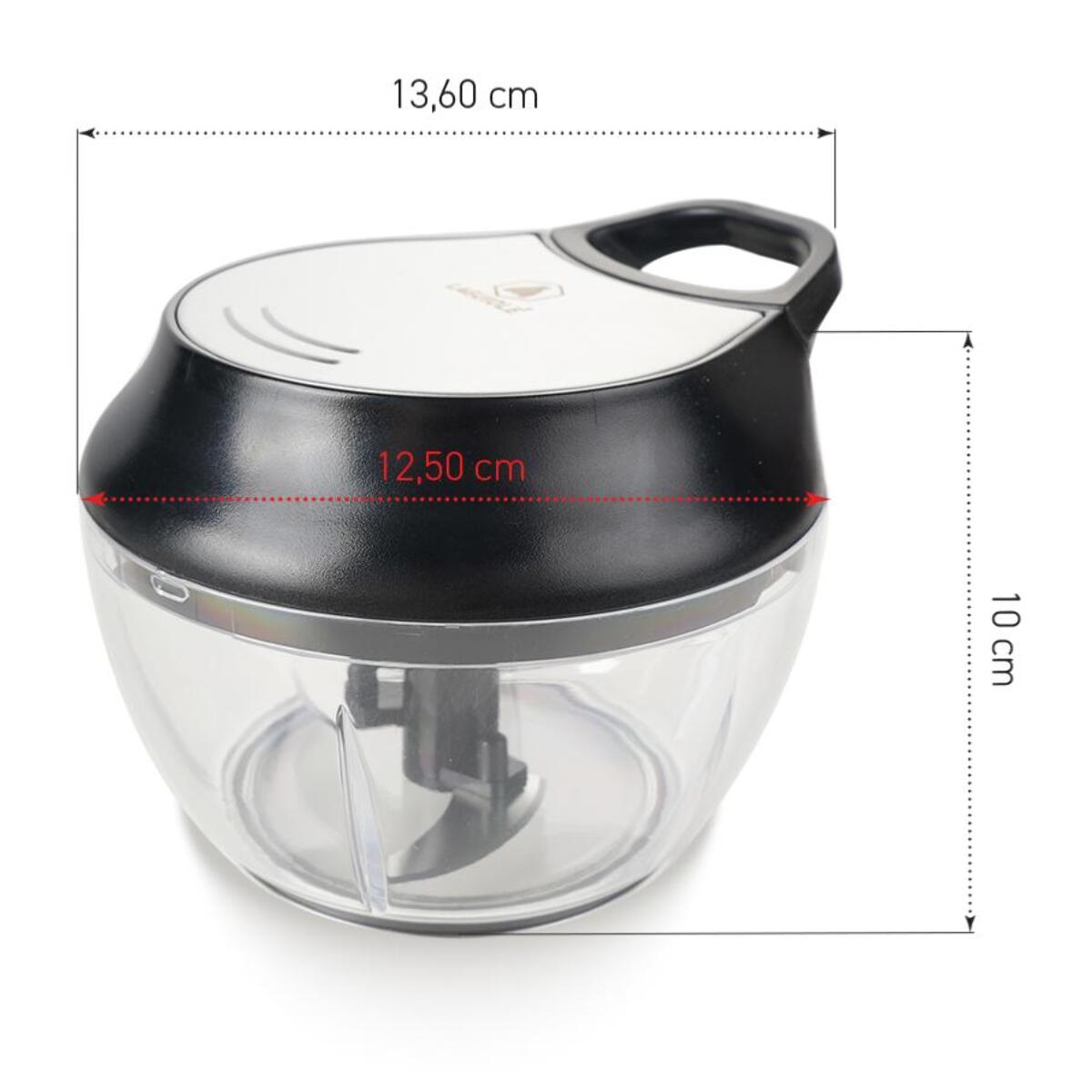 Hachoir manuel à ficelle + couvercle hermétique 500ml