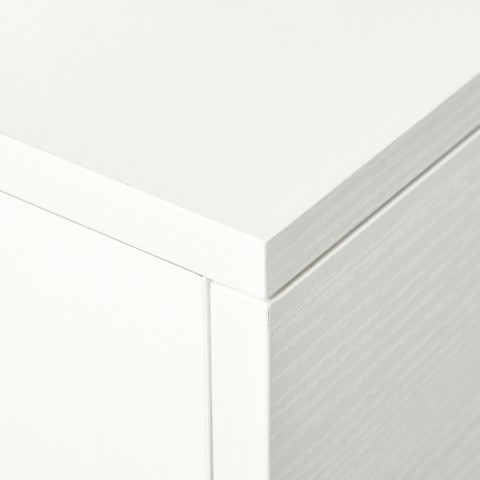 Escritorios Apilables Conjunto de 2 Mesas Escritorio para Ordenador Portátil con Ruedas 2 Cajones para Oficina 100x36x88 cm Blanco