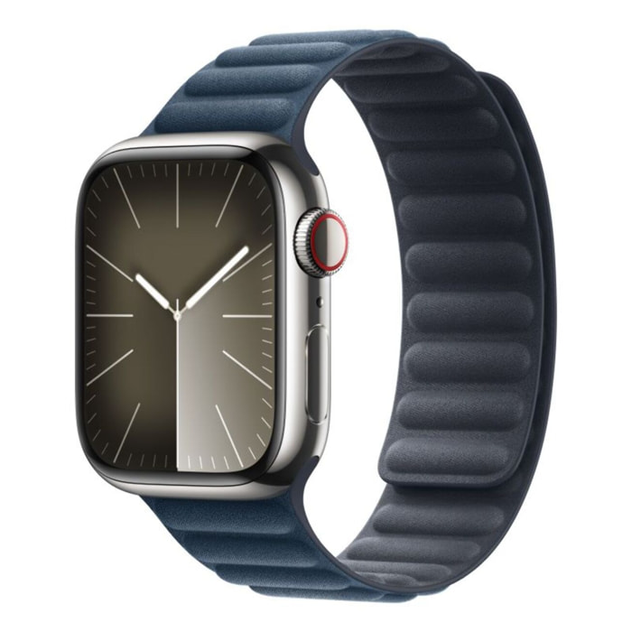 Bracelet APPLE Watch 41mm maillon magnétique bleu S/M