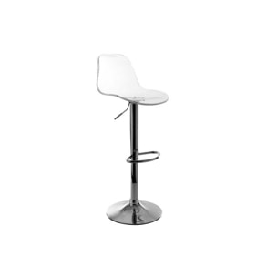 Tabouret de bar transparent GALILEO