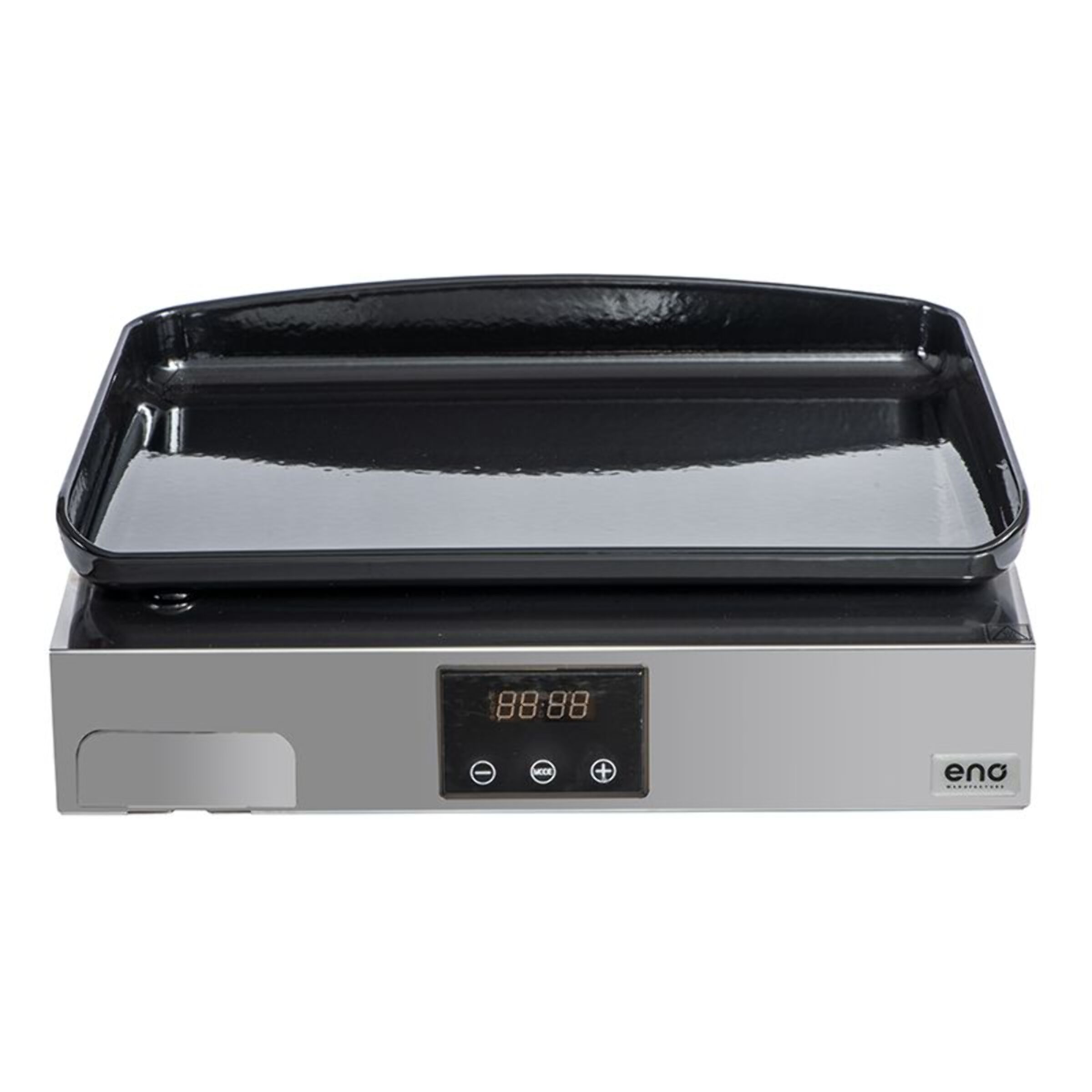 Plancha électrique ENO INITIAL 50 noir gris à poser, 48x38 cm