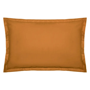 Taie d'oreiller "Carina" coton 50x70cm jaune cumin