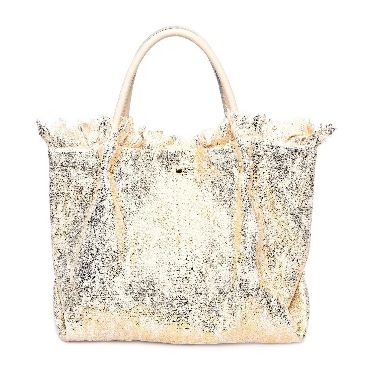 Borsa a mano Carla Ferreri Beige