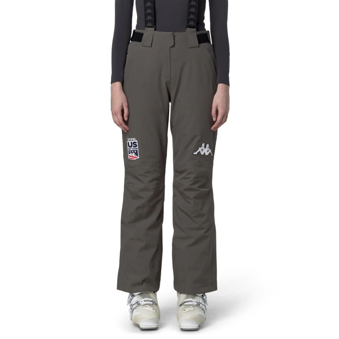 Kappa - Pantaloni Donna Verde - 8Cento 834 Us