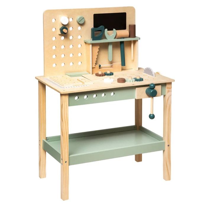 Établi de bricolage pour enfant bois