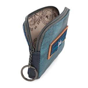 Monedero Sintetico Mujer Lois Venice Azul