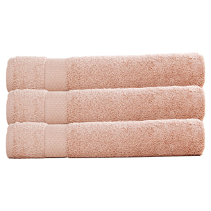 Lot de 3 draps de bain 500 gr/m2