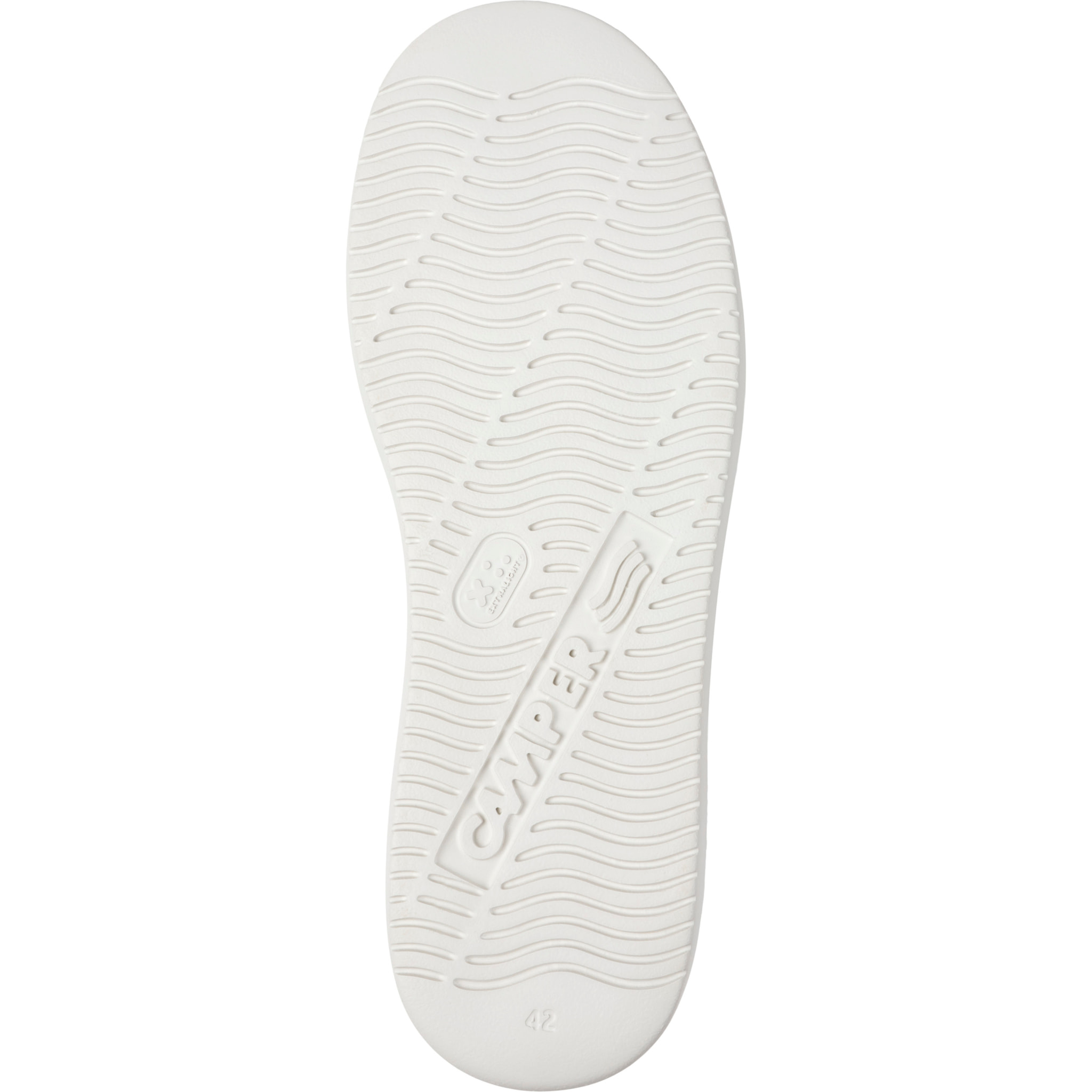 Sneaker-Bootie - CAMPER Runner K21 - Blanco - Cuero liso