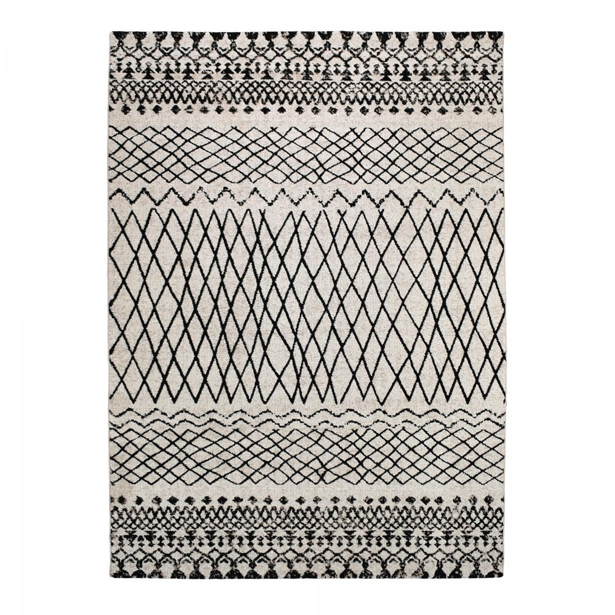 Tapis berbère tissé motifs tribaux JAGU