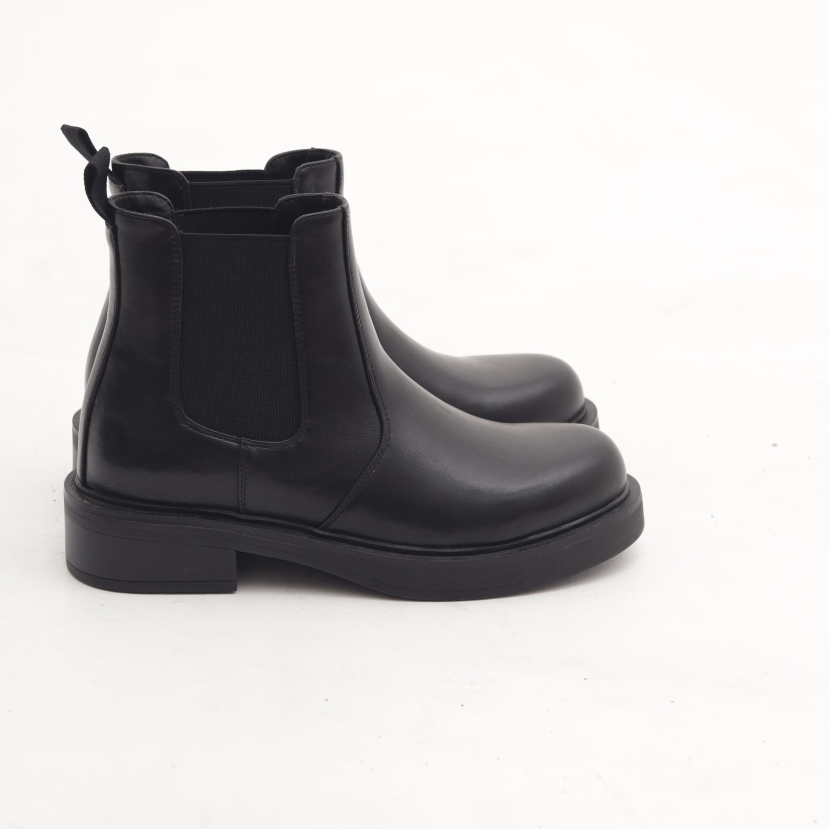 STIVALETTO CHELSEA BASSO NERO