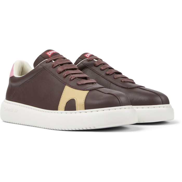 CAMPER Runner K21 Twins - Sneaker Bordeaux Donna