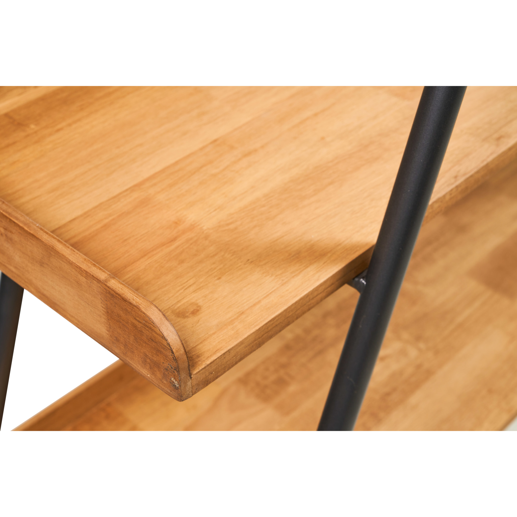 ETAGERE - SCAFFALE 4 PIANI CON STRUTTURA COMPASS IN FERRO - misura: 160X40X170 cm