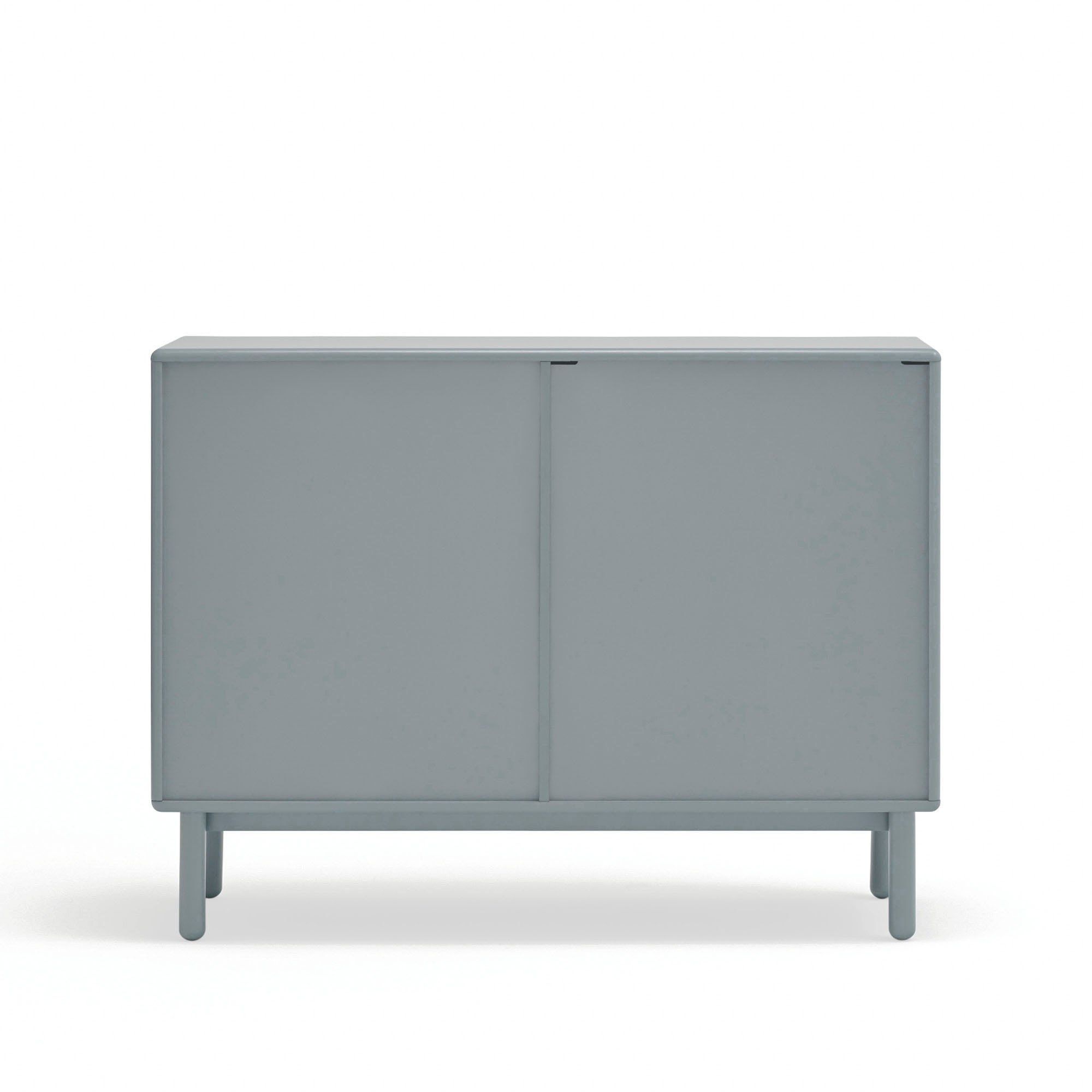 Cómoda Corvo 7 cajones gris perla