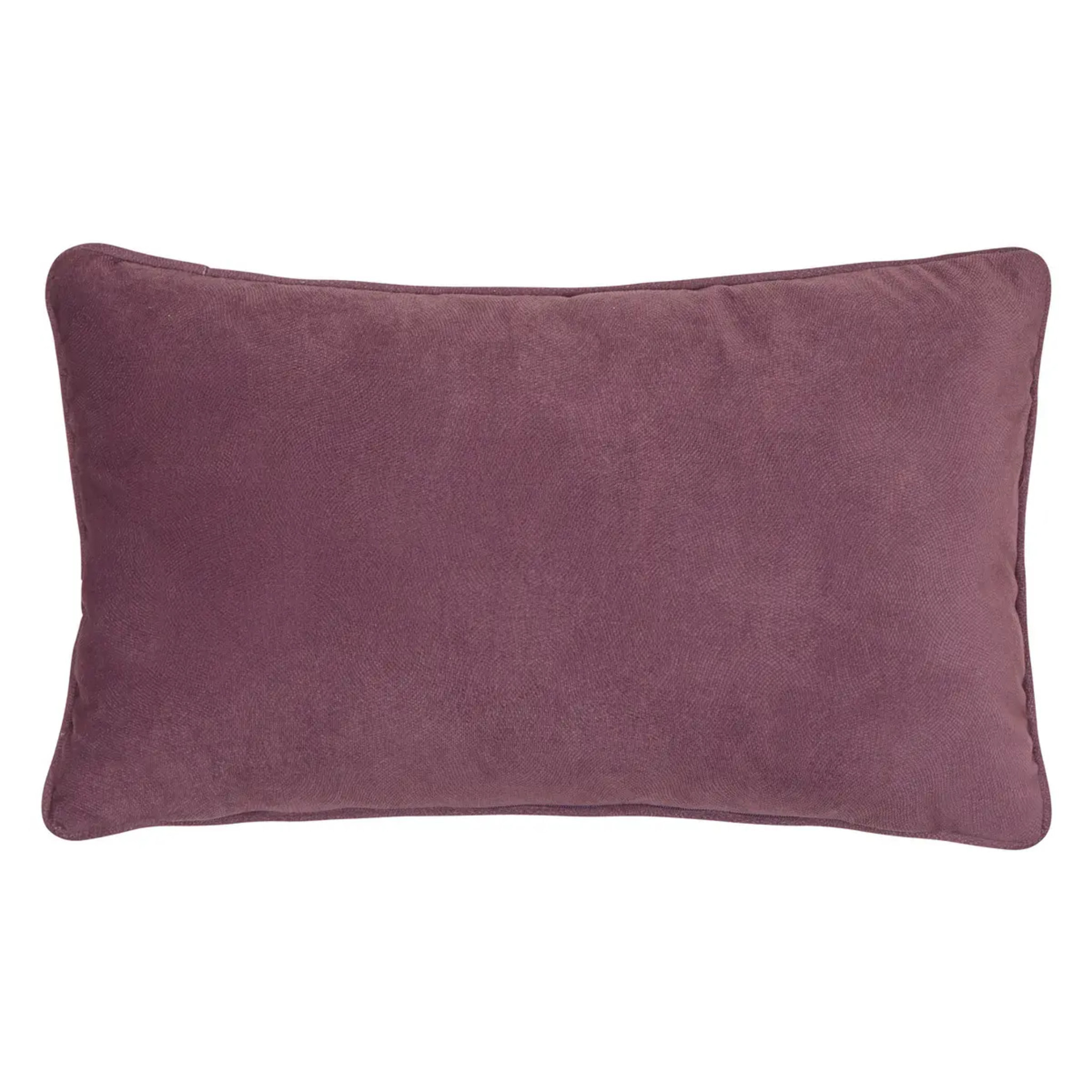 Coussin Lilou violet clair 50x30cm