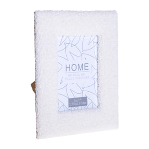 Porta foto tessuto teddy - 13xH18x2cm - Pezzi 3 - Bianchi Dino SpA