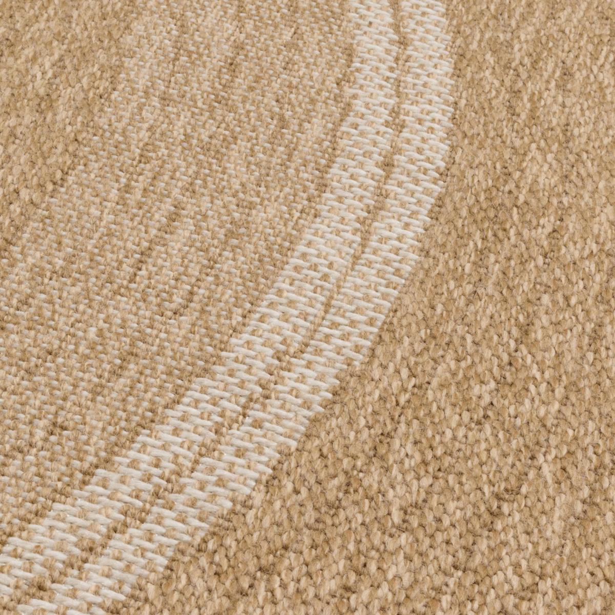 Tapis extérieur tissé kilim rond DOJO