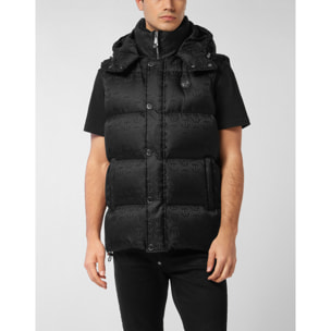 PHILIPP PLEIN Down Jacket Vest MONOGRAM