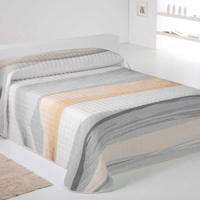 Icehome - Colcha Bouti Estampada - 100% Poliéster - Microfibra - 70 gr/m² - Nobre Tierras