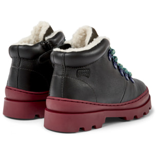 CAMPER Brutus - Botines Negro Infantil Unisex