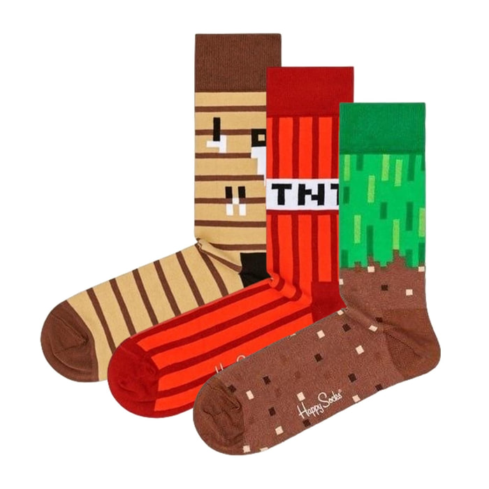 Calcetines 3-pack minecraft