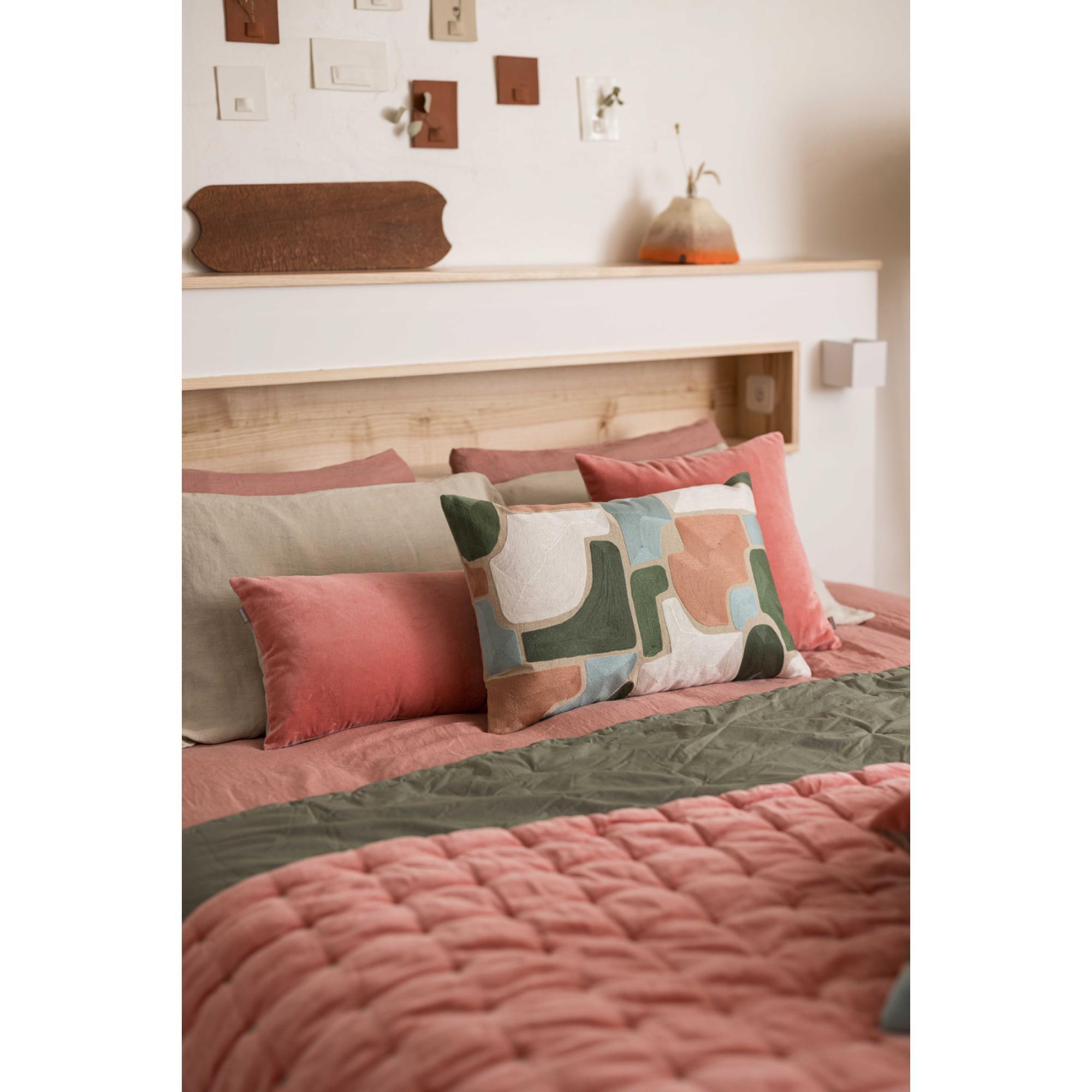 Coussin uni Elise
