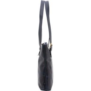 Borsa a spalla  da donna In Vera pelle Made in Italy 33x35x8 cm