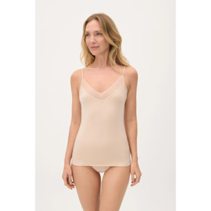 Canottiera intima Beige