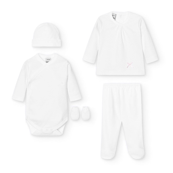 Pack Nacim. Topitos Rosa Talla 1