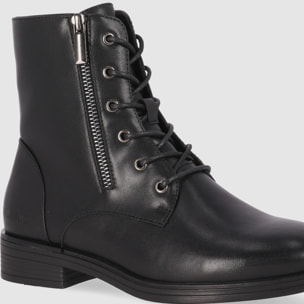 Botines - Negro - Tacón: Bajo