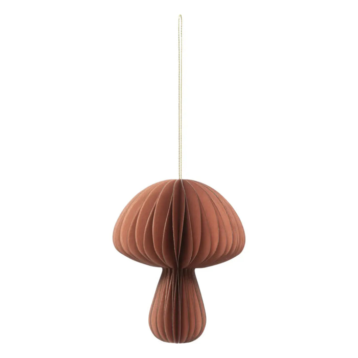 Décoration de sapin champagne cuivre 10cm