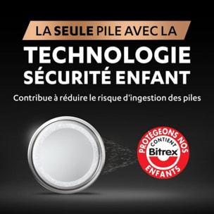 Pile DURACELL Lithium DL/CR 2032, pack de 2 unités