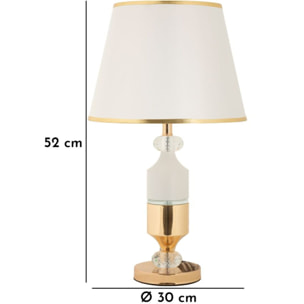 LAMPADA DA TAVOLO GIPSY CM Ø 30X52