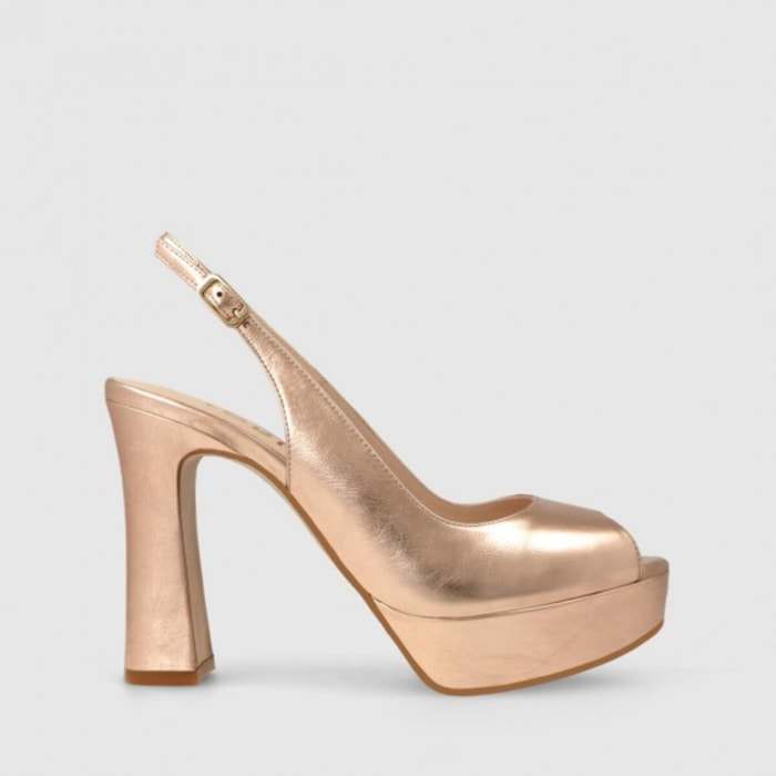 SANDALIAS DORADAS TANAY