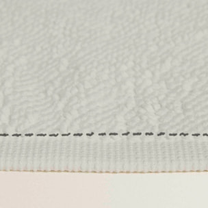 Set de 2 alfombras de baño BONE beige 50x70 cm - 100% algodón