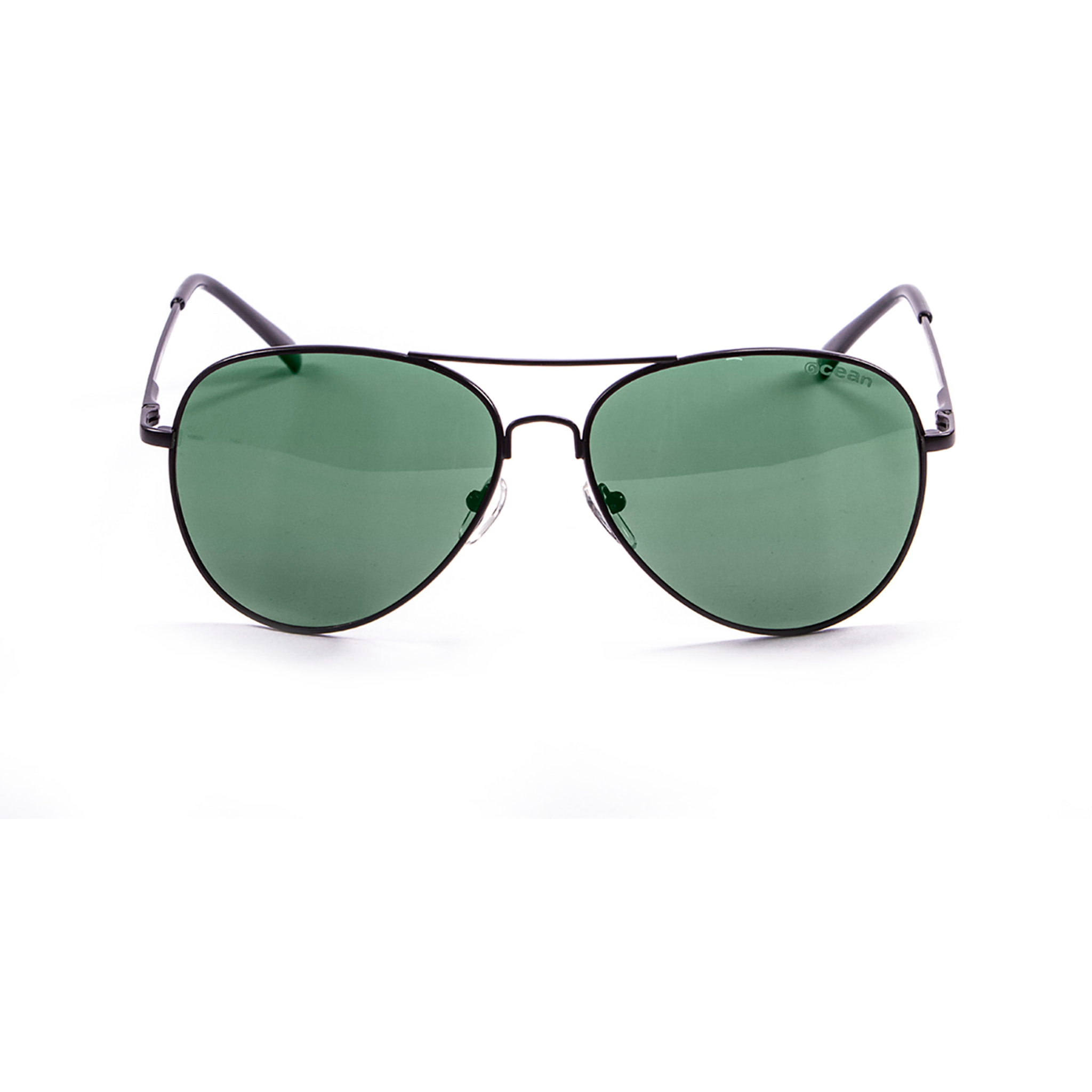Gafas de sol OCEAN BANILA - Negro mate / Verde