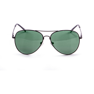 Gafas de sol OCEAN BANILA - Negro mate / Verde