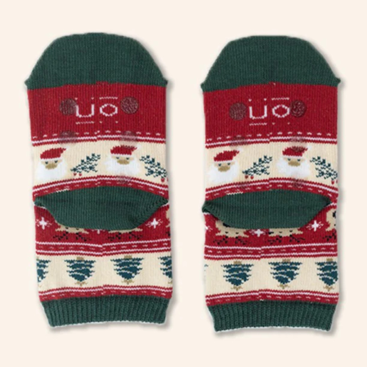 Mini calcetines "Ayudante de Papá Noel" talla 23-26