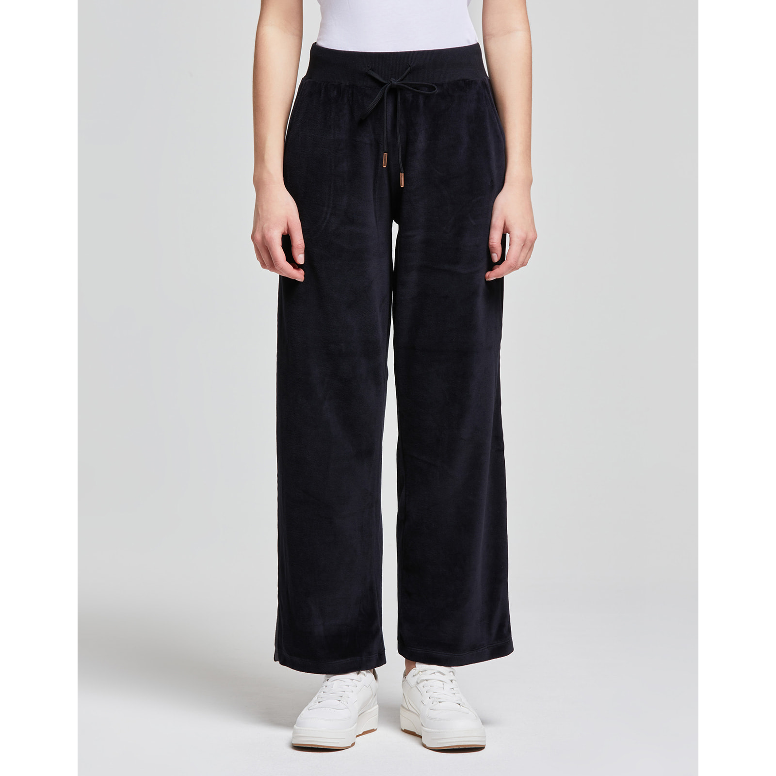 PANTA PALAZZO VELLUTO DONNA