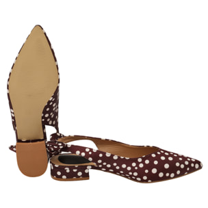 Ballerine pois - tacco 3,0 cm