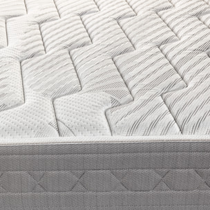Colchón Viscoelástico 25cm Antiácaros Firmeza alta Hilo de Carbono y Biocerámico Regenerador CERAMIC PLUS · ROYAL SLEEP