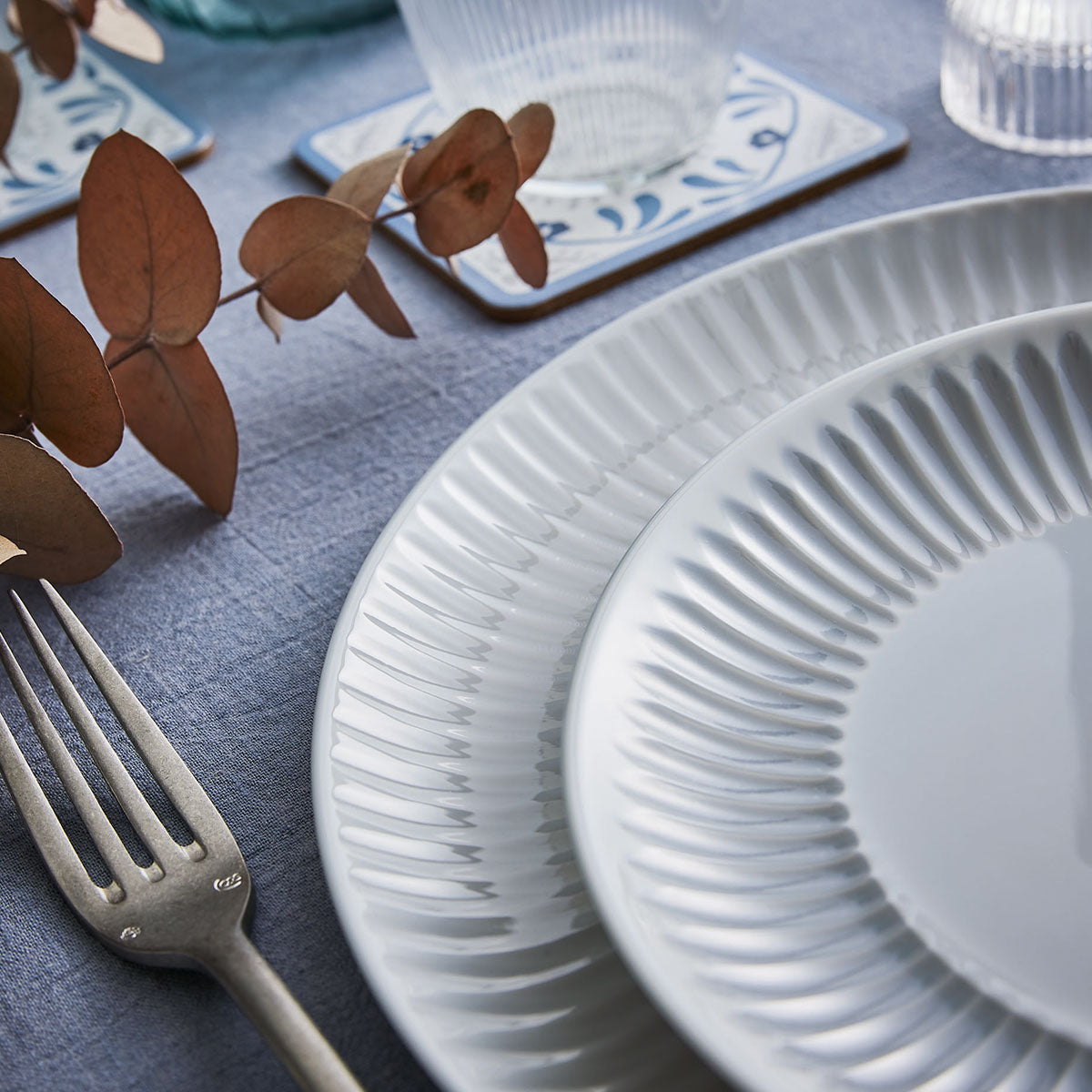 Piatto da dessert grigio 19 cm Cottage Granit - Luminarc