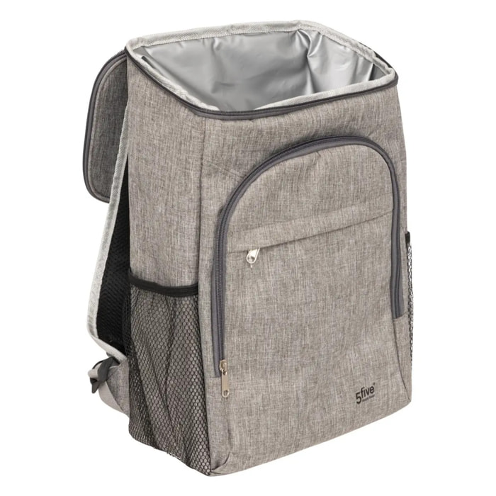Sac à dos isotherme gris 18cm