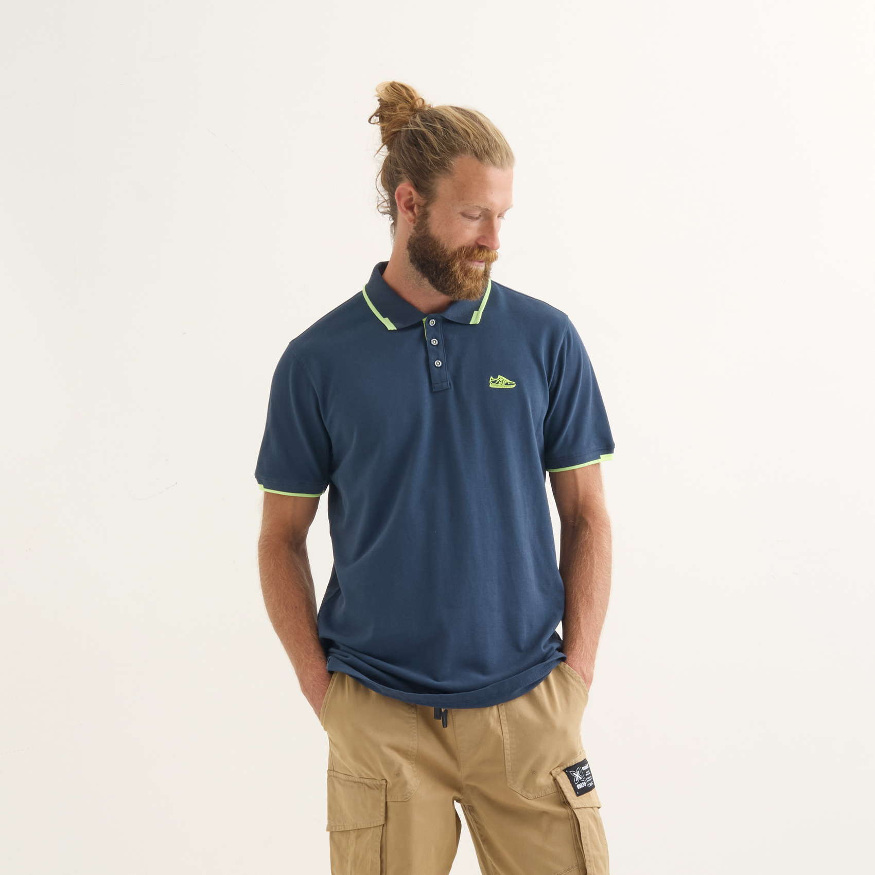 Polo MUNICH Slam lifestyle hombre de algodón navy