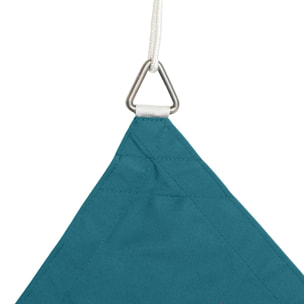 Voile d'ombrage triangulaire Shae Bleu canard